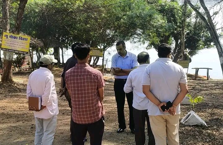 Goriyara Dam Sidhi tourism development inspection